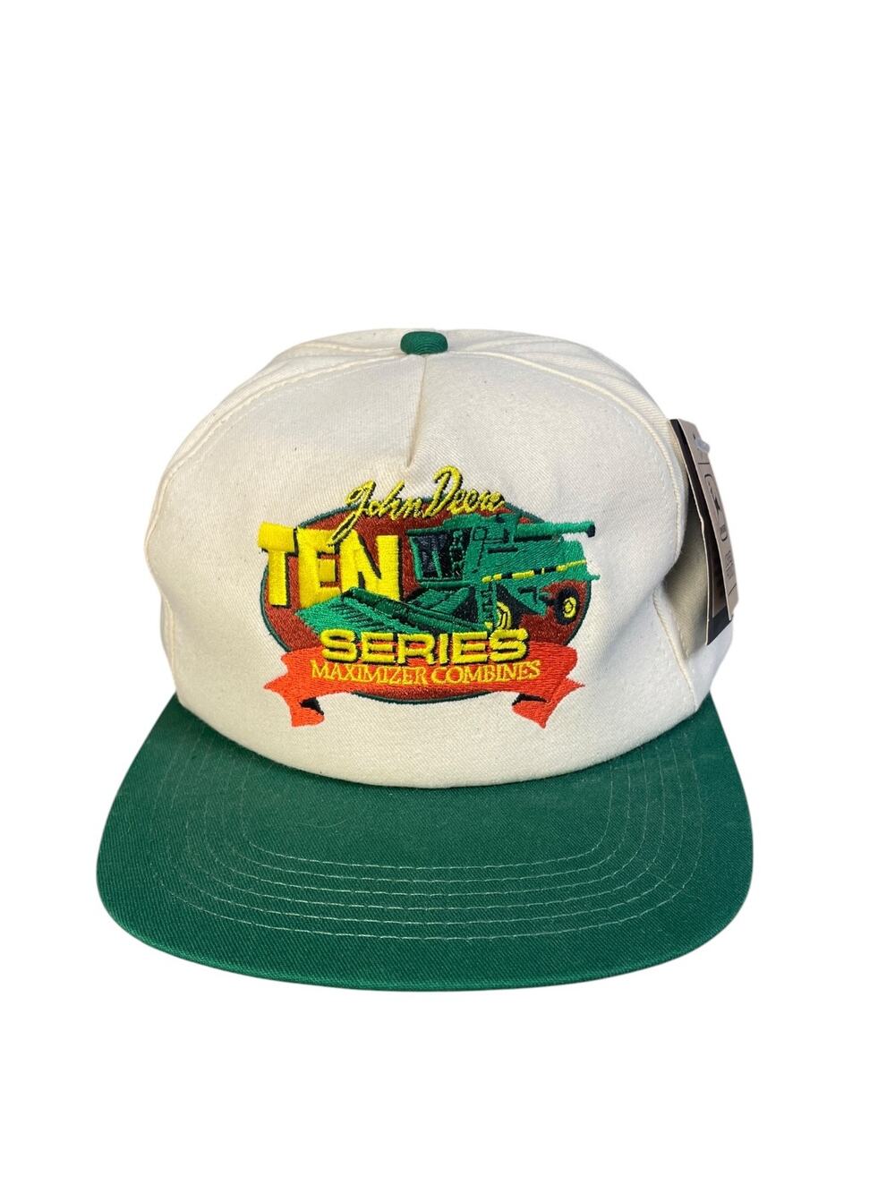 NWT John Deere Ten Series Maximizer Combines SnapBack Hat One Size
